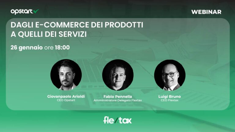 Dagli e-commerce dei prodotti a quelli dei servizi: il caso FlexTax
