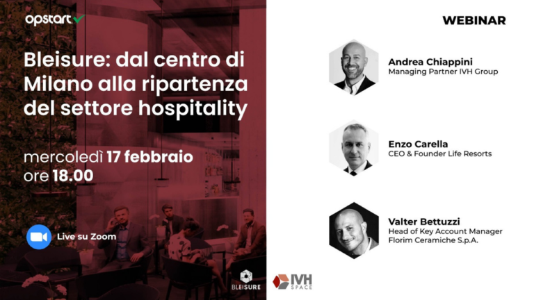 Il business matching per ripartire: un webinar con Bleisure