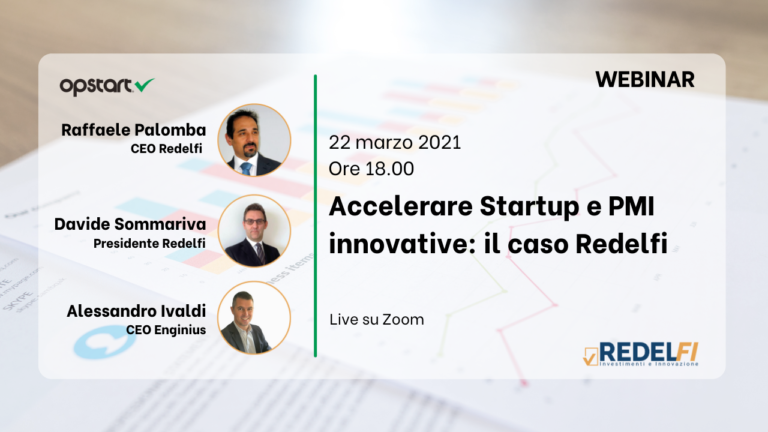 Management Company per supportare accelerare Startup e PMI innovative: il caso Redelfi