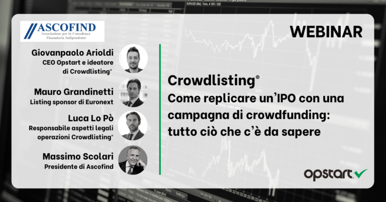Crowdlisting – Come replicare un’IPO con una campagna di crowdfunding: tutto ciò che c’è da sapere.