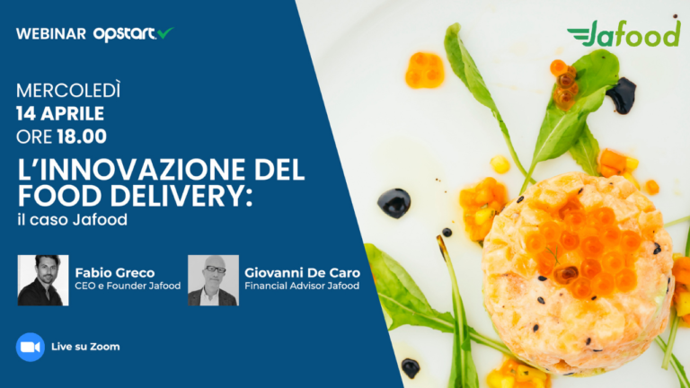 Food delivery e innovazione: il webinar con Jafood