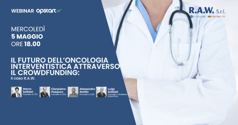 Oncologia interventistica: il futuro con la PMI innovativa R.A.W.