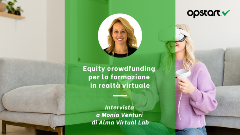 Equity crowdfunding per la formazione in realtà virtuale: intervista a Monia Venturi di Alma Virtual Lab