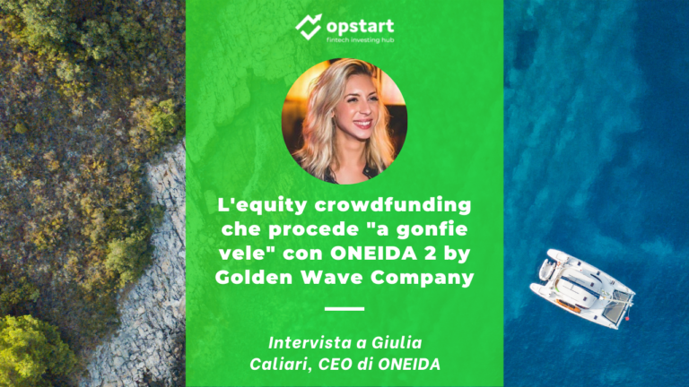L’equity crowdfunding che procede “a gonfie vele” con ONEIDA 2 by Golden Wave Company