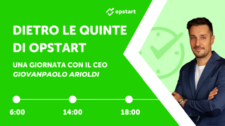 Dietro le quinte di Opstart Fintech Hub. Una giornata con… il CEO Giovanpaolo Arioldi