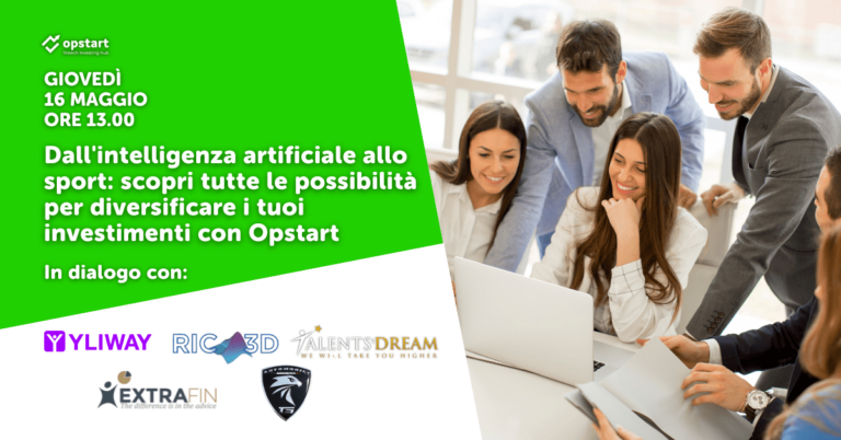 Dall’intelligenza artificiale allo sport: tutte le possibilità per diversificare gli investimenti con Opstart