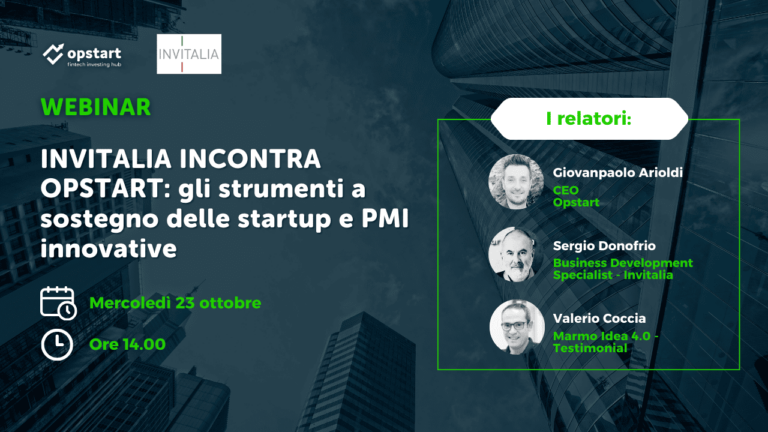 Partnership Invitalia – Opstart: quando finanza agevolata e alternativa collaborano per la crescita delle imprese