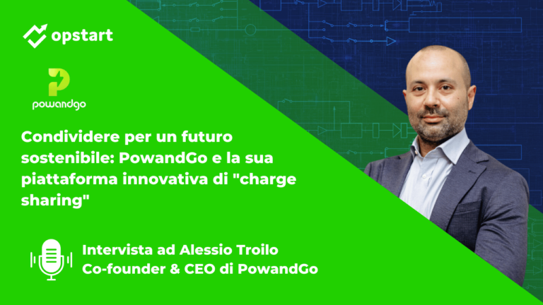 Condividere per un futuro sostenibile: PowandGo e la sua piattaforma innovativa di “charge sharing”