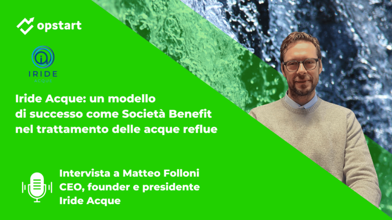 Iride Acque: un modello di successo come Società Benefit nel trattamento delle acque reflue