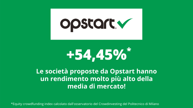 Equity crowdfunding index: quello di Opstart è superiore alla media!